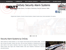 Tablet Screenshot of onduty.com